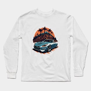 Nissan 370z Vintage Car Long Sleeve T-Shirt